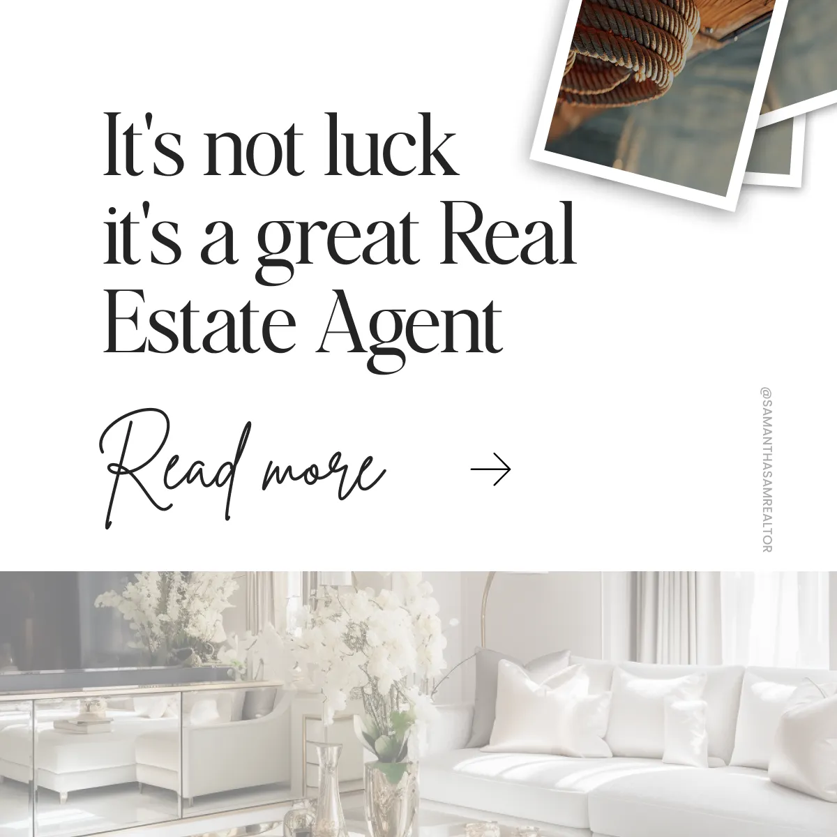 Post idea for real estate marketing graphic